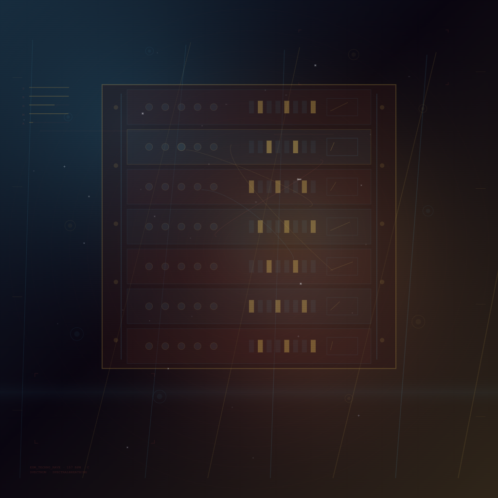 B.O.P.S. techno voltage rack generative artwork