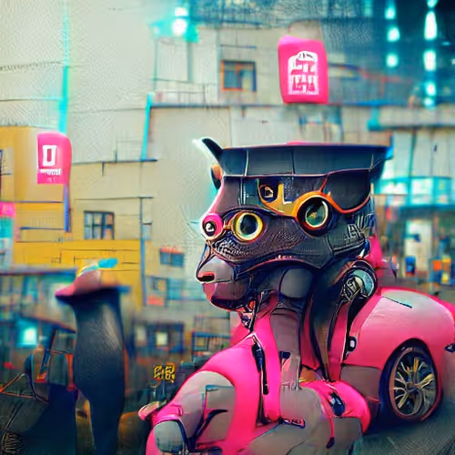 Dope Gans surreal AI artwork