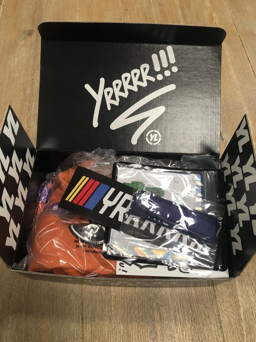YRRRRR Labz merch in real life